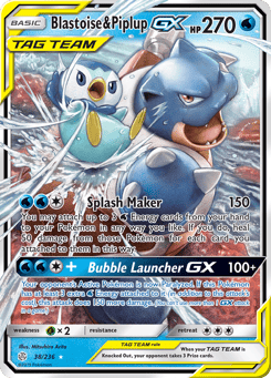 Blastoise & Piplup-GX
