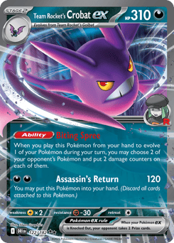 Team Rocket's Crobat ex