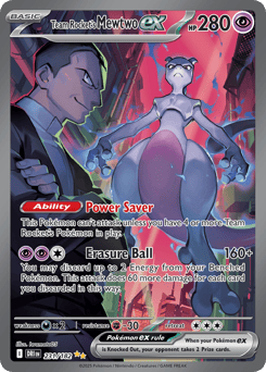 Team Rocket's Mewtwo ex