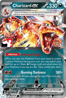 Charizard ex — Obsidian Flames #125 (Play Pokemon)