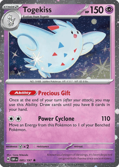 Togekiss 85/197 Obsidian Flames