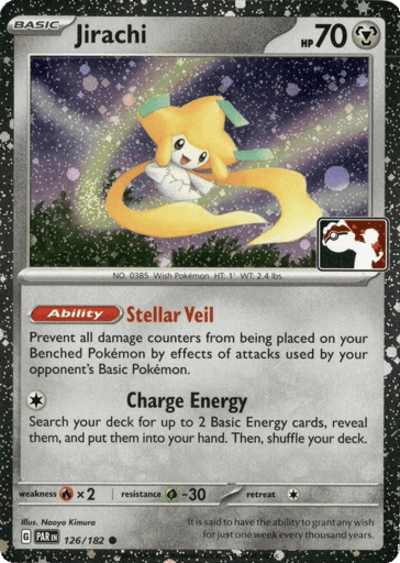 Jirachi 126/182 from Paradox Rift