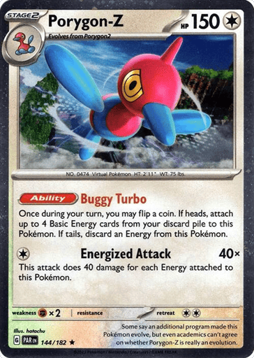 Porygon-Z 144/182 from Paradox Rift