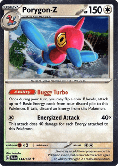 Porygon-Z 144/182 Paradox Rift