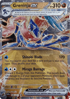 Greninja ex 106/167 Twilight Masquerade