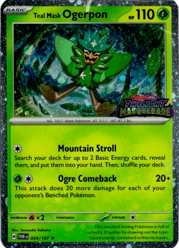 Teal Mask Ogerpon card image