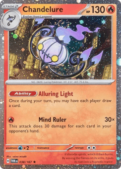 Chandelure 38/167 Twilight Masquerade