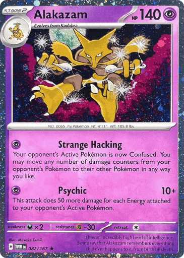 Alakazam 82/167 from Twilight Masquerade