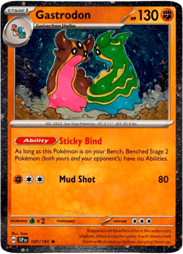Gastrodon 107/191 from Surging Sparks
