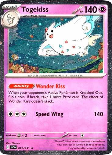 Togekiss 72/191 from Surging Sparks