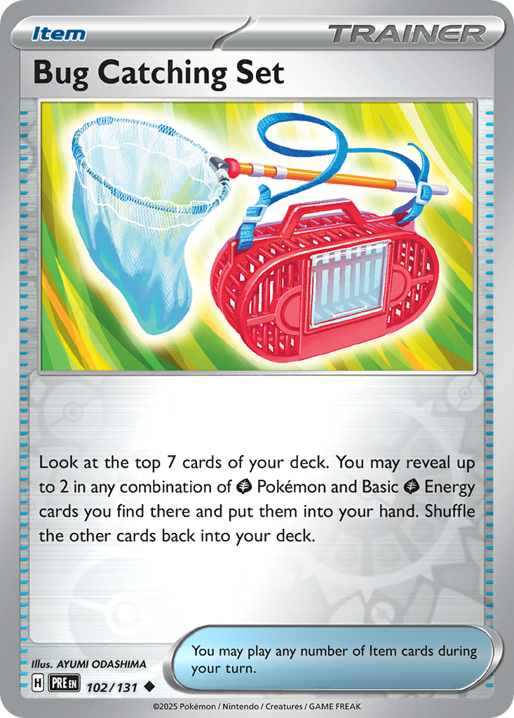 Bug Catching Set 102/131 Prismatic Evolutions Pokémon card