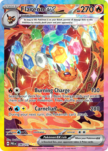 Flareon ex card image