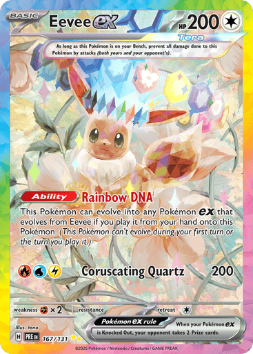 Eevee ex card image