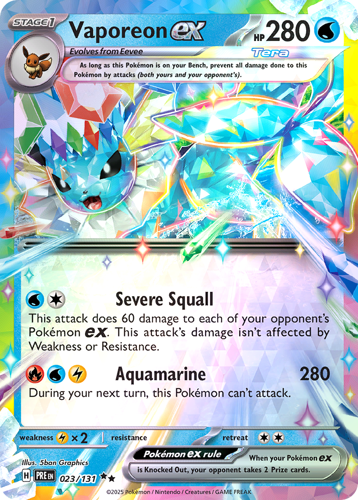 Vaporeon ex