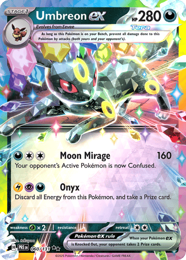 Umbreon ex (Prismatic Evolutions) PSA 10