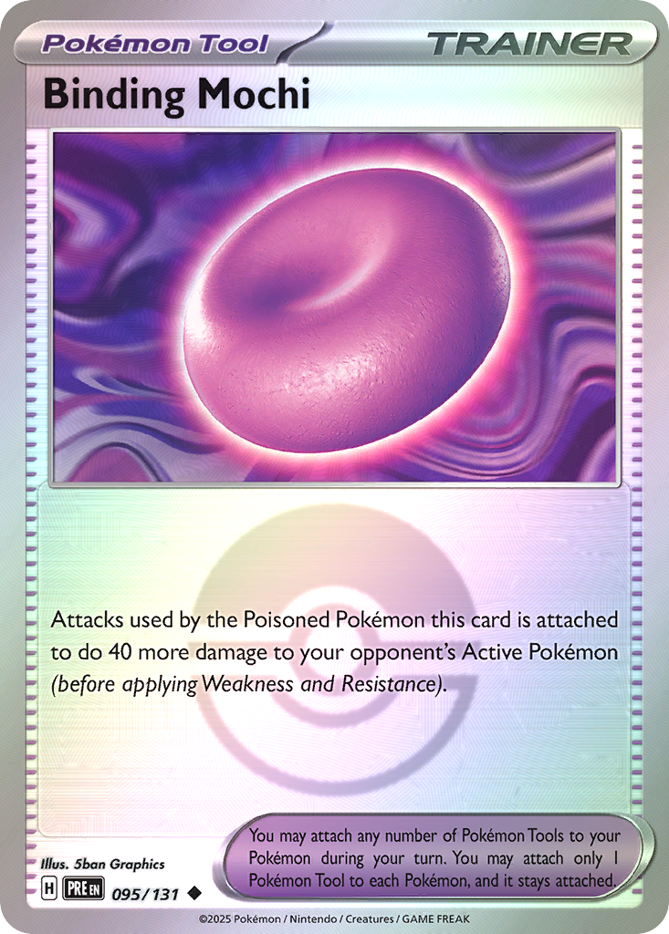 Binding Mochi 095/131 Prismatic Evolutions Pokémon card