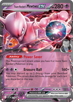 Team Rocket's Mewtwo ex