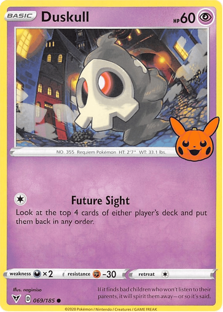 Duskull 069/185 Vivid Voltage Pokémon card