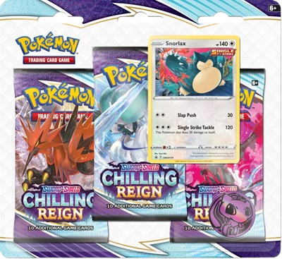 Chilling Reign 3-Pack Blister – Snorlax
