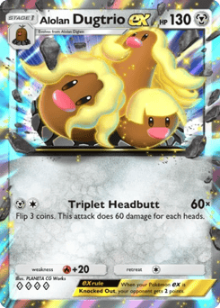 Alolan Dugtrio ex