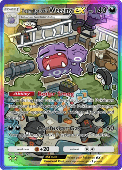 Team Rocket's Weezing ex