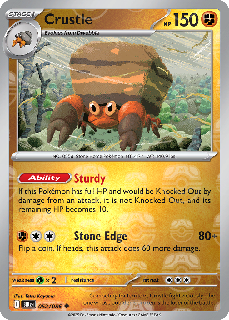 Top 10 Most Expensive Crustle Pokémon Cards (September 2026)